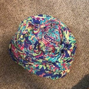 Lilly Pulitzer Murphy scarf in multi Toucan EUC